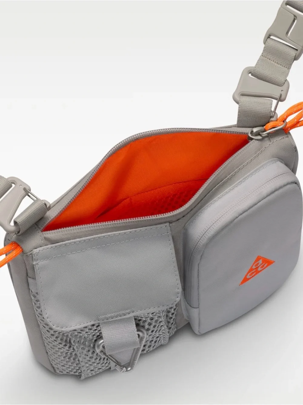 NWT Nike ACG Daymax Crossbody Bag Gray 3L NEW